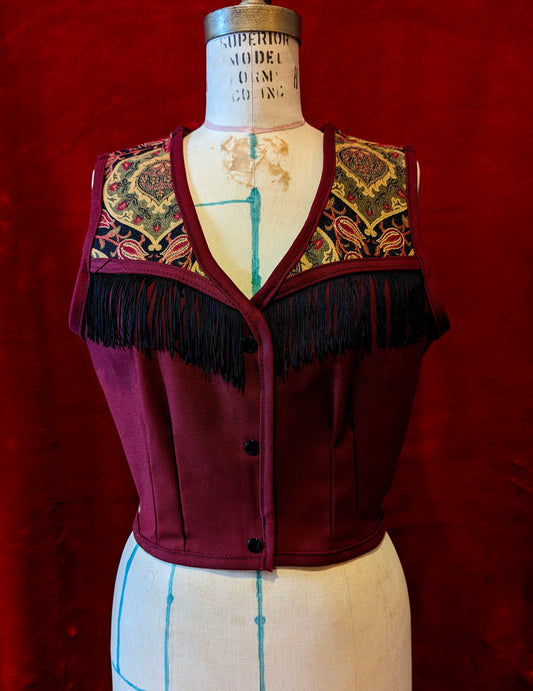 The fringe Ramblin' vest